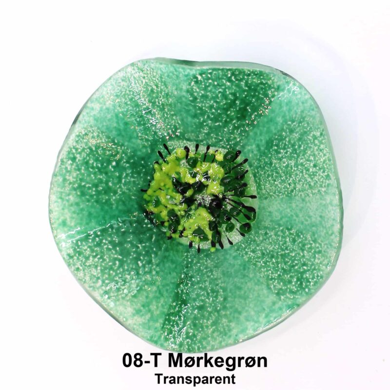 Mørkgrøn sommerblomst fra Grevelsgaard Glas