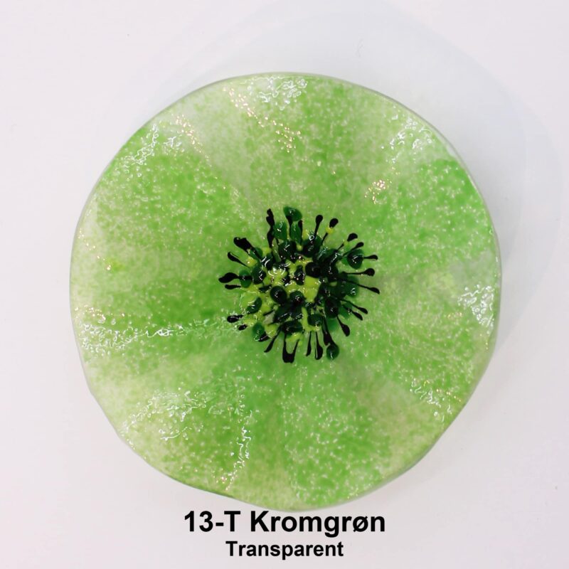 Kromgrøn sommerblomst fra Grevelsgaard Glas