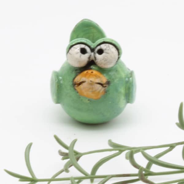 Henrik Kjær, Angry Bird - grøn (B * H: 5 * 6 cm)