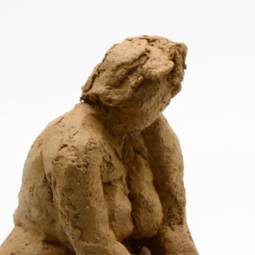 Keramisk figur af Kirsten Andreasen