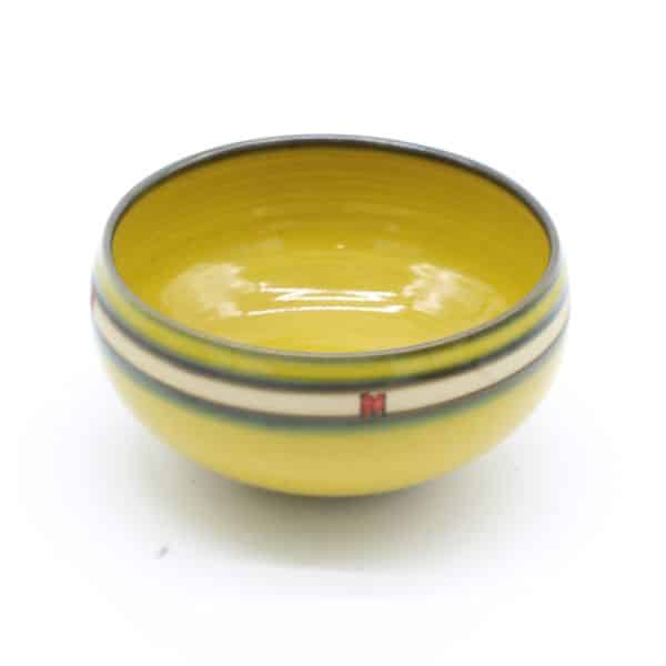 Nanna Skibsted - Keramikfad med gul glasur